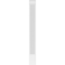 Ekena Millwork Fluted PVC Pilaster w/Decorative Capital & Base, 12"W x 120"H x 2"P PILP12X120FL02-2 - alternate 4